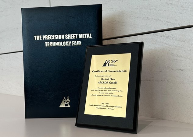 AMADA GmbH gewinnt 2. Platz!