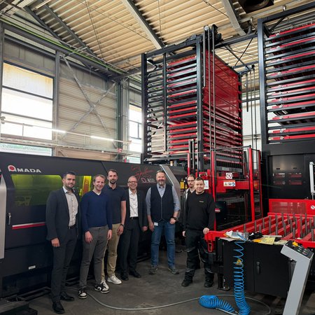 Referenzbesuch beim Kunden Mauser Einrichtungssysteme GmbH & Co. KG
