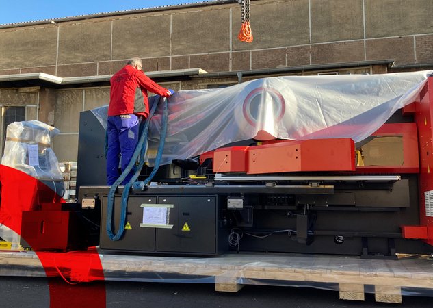 EMK-3612MII punching machine for Dillinger Edelstahlverarbeitung GmbH & Co. KG