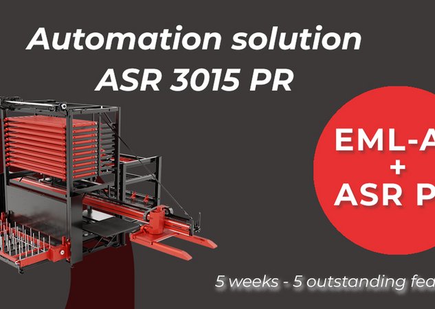 EML-AJ: No. 2 of 5 fuctions - automation solution ASR 3015 PR