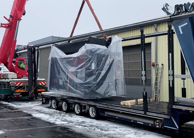 Press brake - HRB-2204 for EBENER GmbH Innovative Fassaden