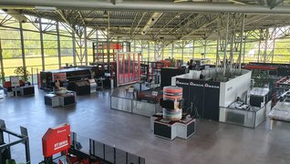 The show room is "open"