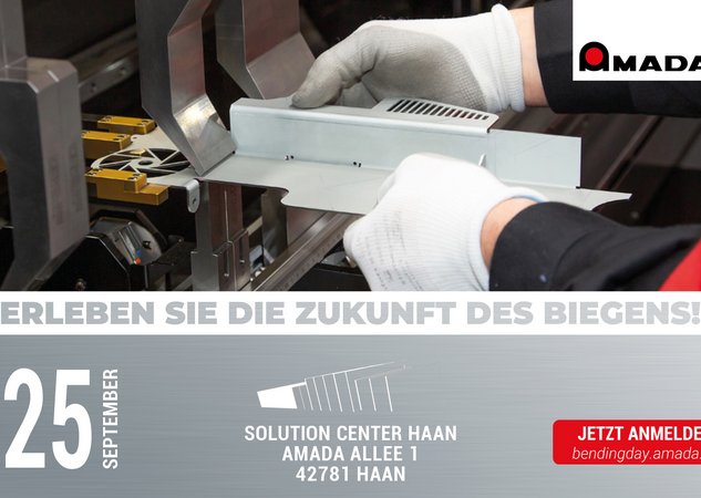 "Exklusive Einladung zum AMADA-Event ""NextGen Bending Day"" "