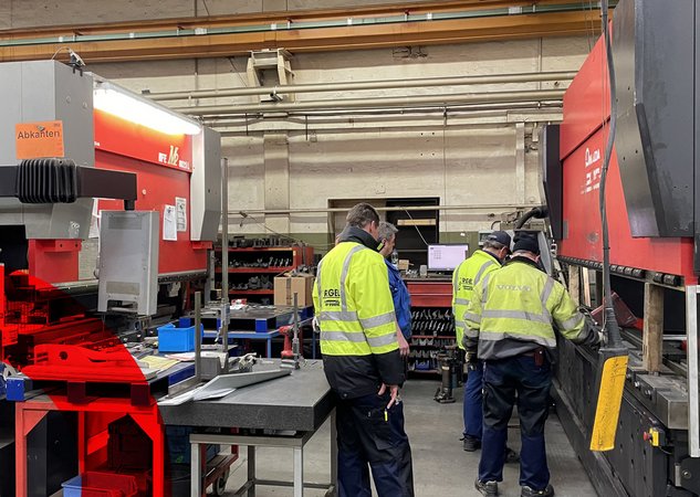 HFE3i-2203 Press brake – Willme Laser- und Stanztechnik GmbH & Co. KG.