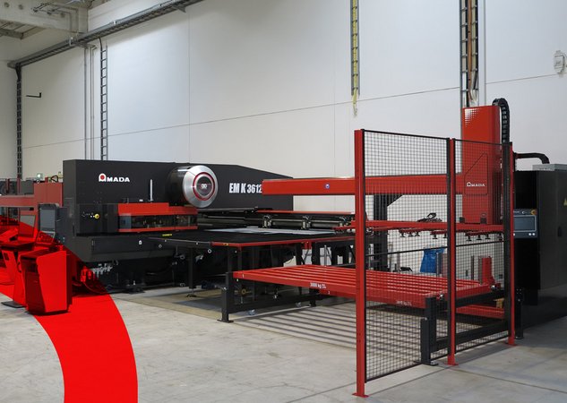 EMK-3612 M2 - punching machine with loading and unloading
