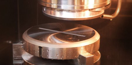 Grinding of sheet metal tooling TOGU