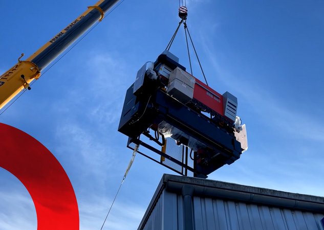 HRB-1003 Press brake for Spiekermann Metallwaren GmbH