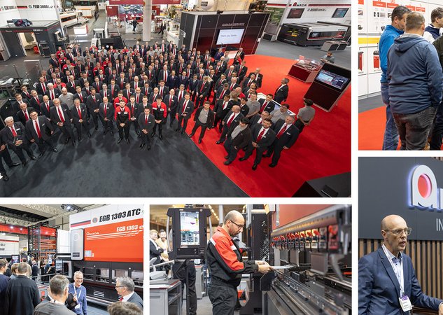 Tag 1 auf der EuroBLECH: So viel Begeisterung für AMADA!