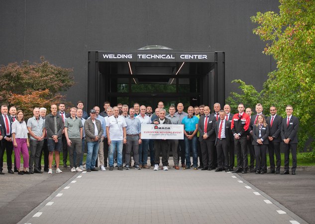 AMADA held a successful EU welding customer tour event