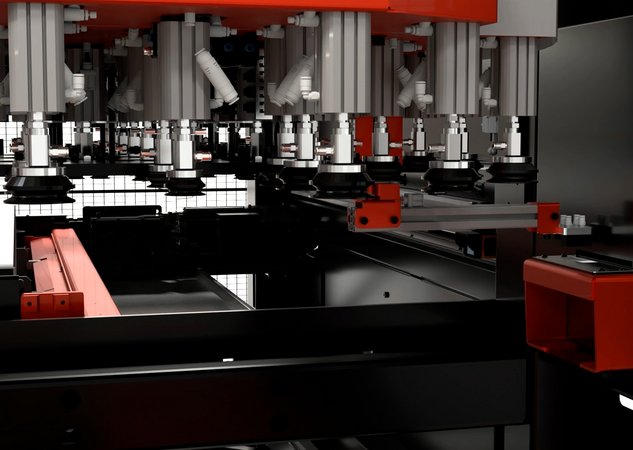 AMADA TK II 3015 EU mit automatischen Etikettier Funktion – ein Muss für jede Produktion