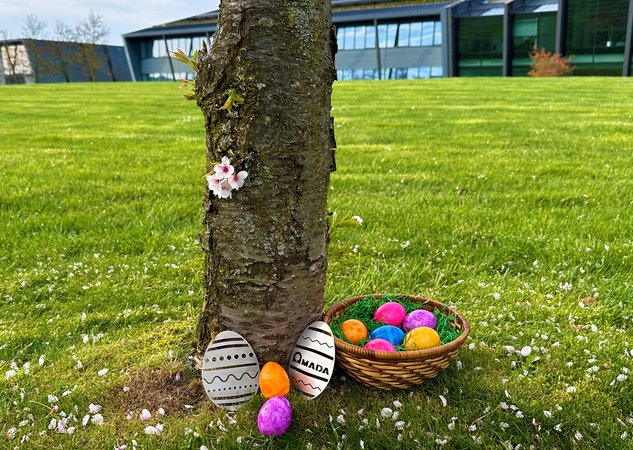 Was the Easter Bunny secretly working on an AMADA machine?
