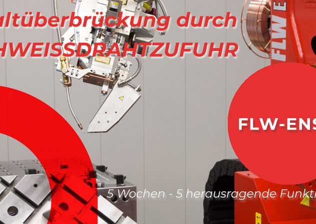 FLW-ENSIS: Nr. 5 von 5 Funktionen – Spaltüberbrückung durch SCHWEISSDRAHTZUFUHR